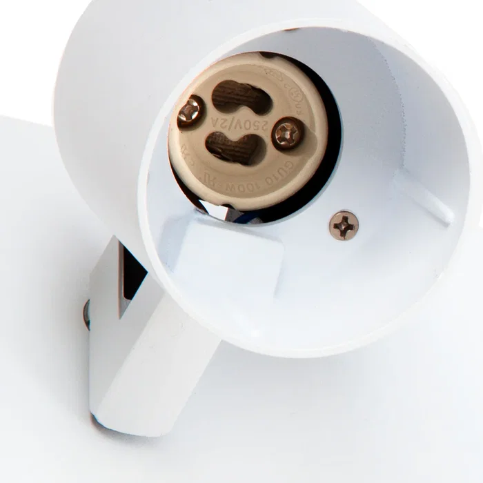 Aplique de Pared Lumiastra 1xGU10 Blanco Sin Bombilla