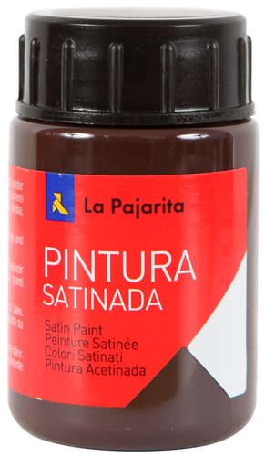 La Pajarita Pintura Látex Satinada Marrón 35 ml La Pajarita Pintura Látex Satinada Marrón 35 ml