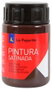 La Pajarita Pintura Látex Satinada Marrón 35 ml
