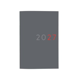Finocam Agenda Anual 2027 Internacional Planificador Y11 Gris