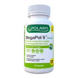 POLARIS MEGAPOL 9 FORM Probiótico 300mg 60 Cápsulas