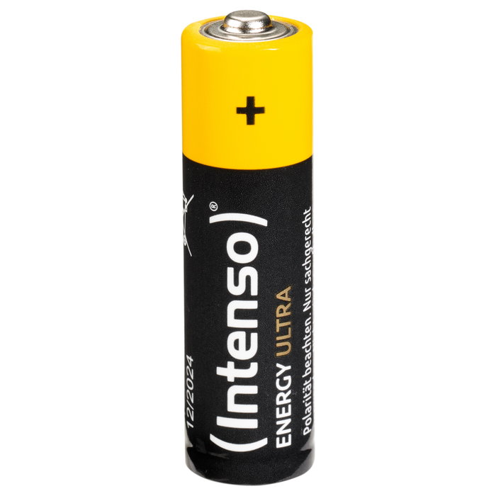Intenso 7501510 Energy Ultra - Pilas AAA Alcalinas 1.5V, Pack de 40 Unidades, 1250mAh, Cumple CE y (EU) 2023/1542