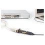 Digitus Adaptador USB 2.0 a Serie RS232 D-Sub 9 con cable USB de 80 cm