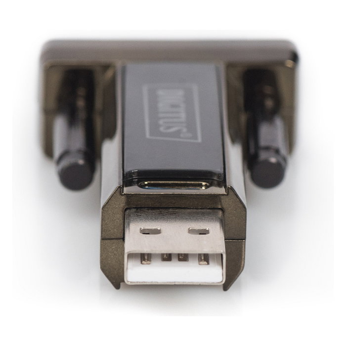 Digitus Adaptador USB 2.0 a Serie RS232 D-Sub 9 con cable USB de 80 cm