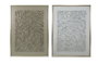 DKD Home Decor Cuadro Lienzo PS 90x3,5x120 Moderno (Pack de 2)
