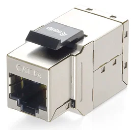 Equip Conector Hembra RJ45 FTP Cat6A Keystone 8 Unidades