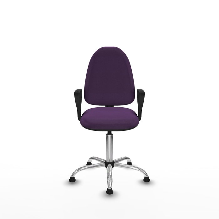 PIQUERAS Y CRESPO Silla de oficina Aýna Morada con Brazos Fijos PIQUERAS Y CRESPO Silla de oficina Aýna Morada con Brazos Fijos