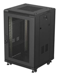 Lanberg FF01-6618-23B Armario Rack 18U Independiente Negro