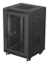 Lanberg FF01-6618-23B Armario Rack 18U Independiente Negro