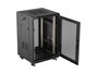 Lanberg FF01-6618-23B Armario Rack 18U Independiente Negro