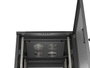 Lanberg FF01-6618-23B Armario Rack 18U Independiente Negro