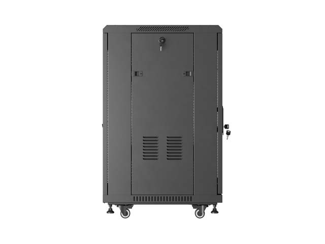 Lanberg FF01-6618-23B Armario Rack 18U Independiente Negro