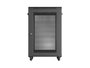 Lanberg FF01-6618-23B Armario Rack 18U Independiente Negro