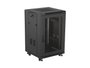 Lanberg FF01-6618-23B Armario Rack 18U Independiente Negro