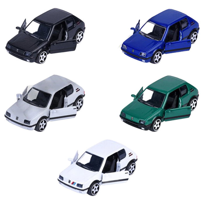 MAJORETTE Set 5 coches Peugeot 205 GTI MAJORETTE Set 5 coches Peugeot 205 GTI