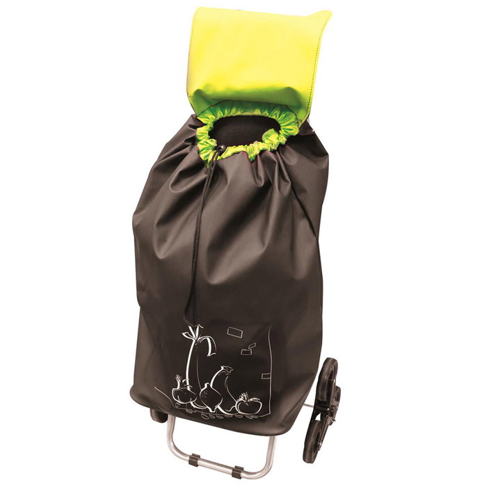 Entre Temps Carro Compra 6 Ruedas Surtido Rojo Verde