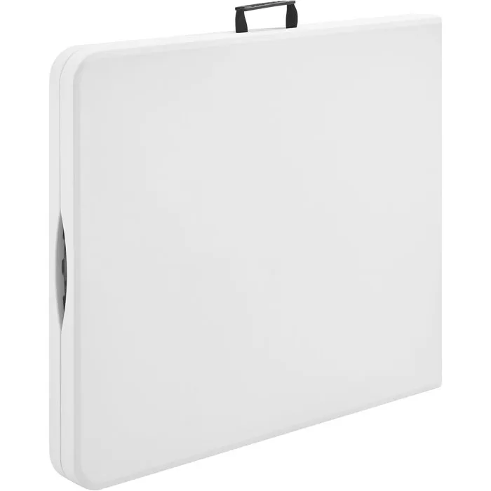 Mesa Plegable 180 cm Plástico Resistente a la Intemperie para 8 Personas Uso Interior y Exterior