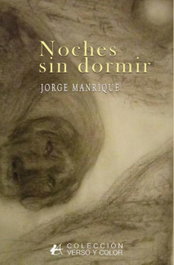 EDITORIAL ADARVE, Noches sin dormir, Jorge Manrique - Verso y color