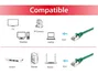 Equip Cable de red Cat6a S/FTP 15m Verde 606409
