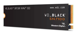 Western Digital Black SN7100 1 TB M.2 PCI Express 4.0 NVMe SSD 7250 MB/s Lectura 6900 MB/s Escritura para PC/Consola