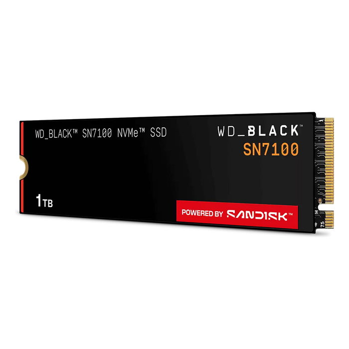 Western Digital WD_BLACK SN7100 1 TB SSD NVMe M.2 2280 PCIe Gen4 Western Digital WD_BLACK SN7100 1 TB SSD NVMe M.2 2280 PCIe Gen4