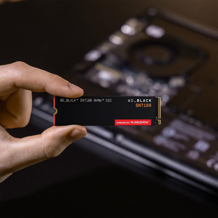 Western Digital WD_BLACK SN7100 1 TB SSD NVMe M.2 2280 PCIe Gen4 Western Digital WD_BLACK SN7100 1 TB SSD NVMe M.2 2280 PCIe Gen4