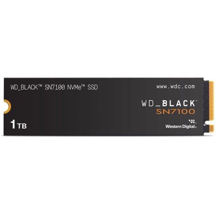 Western Digital WD_BLACK SN7100 1 TB SSD NVMe M.2 2280 PCIe Gen4 Western Digital WD_BLACK SN7100 1 TB SSD NVMe M.2 2280 PCIe Gen4