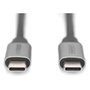 Digitus Cable USB-C a USB-C DB-300220-010-S de 1 m, Negro