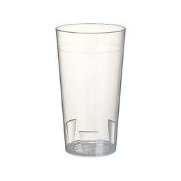 STARPAK Vaso reutilizable de 0,3 l y 7 cm transparente