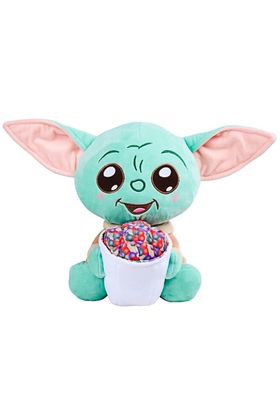 Simba Toys Peluche Star Wars Mandalorian Grogu con palomitas 25cm