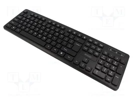 SAVIO Teclado Inalámbrico Slim US Layout Negro