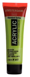Amsterdam Standard Series Pintura Acrílica Verde Amarillento 617 de 20 ml