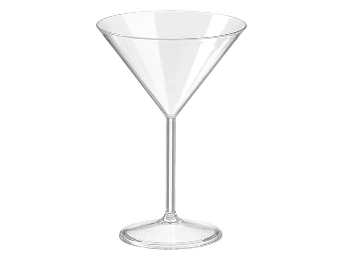 Leknes Set 4 Copas 260 ml Acrílico Transparente 30 x 17.8 x 23.5 cm (Set de 6)