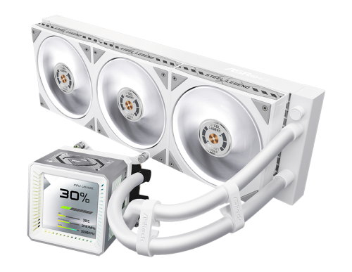 ASRock Steel Legend 360 LCD Blanco ASRock Steel Legend 360 LCD Blanco