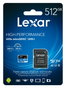 Lexar 633x 512 GB MicroSDXC UHS-I Clase 10