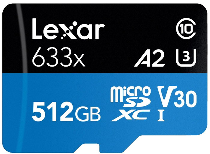 Lexar 633x 512 GB MicroSDXC UHS-I Clase 10