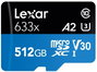 Lexar 633x 512 GB MicroSDXC UHS-I Clase 10