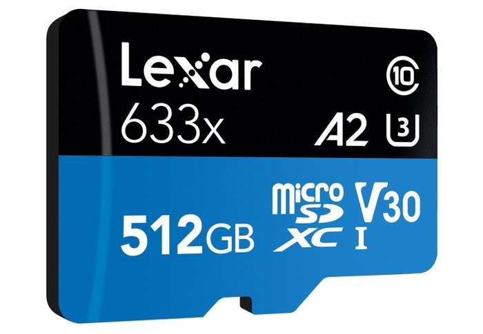 Lexar 633x 512 GB MicroSDXC UHS-I Clase 10