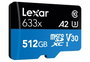 Lexar 633x 512 GB MicroSDXC UHS-I Clase 10