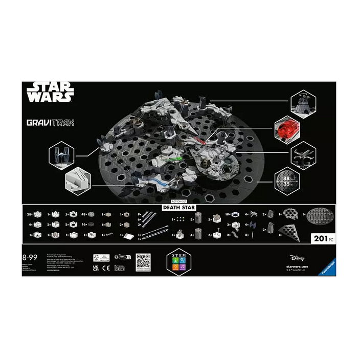 Ravensburger GraviTrax Action-Set Death Star - Pista de canicas de la Estrella de la Muerte, Multicolor Ravensburger GraviTrax Action-Set Death Star - Pista de canicas de la Estrella de la Muerte, Multicolor