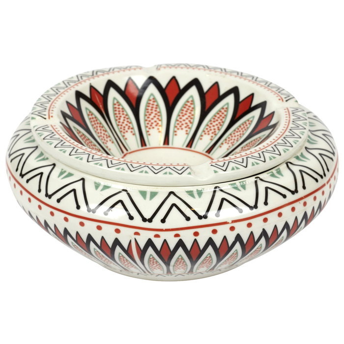 Home Deco Factory Cenicero con Agua Mirage XLL - Cenicero Marroquí grande para exterior, diámetro 25 cm
