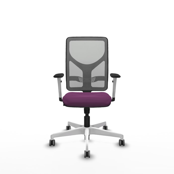 PIQUERAS Y CRESPO Silla de oficina Motilla con mecanismo Sincro, Morado y Gris PIQUERAS Y CRESPO Silla de oficina Motilla con mecanismo Sincro, Morado y Gris