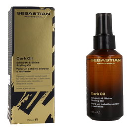 Sebastian Dark Oil Smooth & Shine Styling Oil 100 ml - Aceite Capilar Ultraligero con Tecnología Dark Oil para Suavizar, Disciplinar y Brillo Intenso