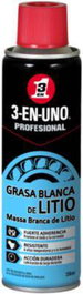 3 En 1 Grasa de Litio Blanca Aerosol 250ml