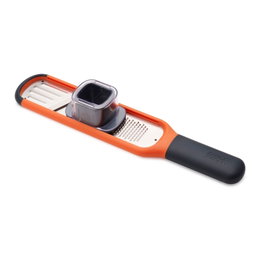 Joseph Joseph Handi-Grate Naranja Rallador y Rebanador Mini 2 en 1