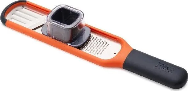 Joseph Joseph Handi-Grate Naranja Rallador y Rebanador Mini 2 en 1