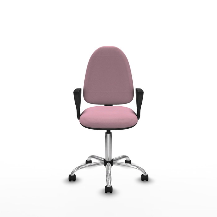 PIQUERAS Y CRESPO Silla de oficina Aýna Rosa con mecanismo de doble maneta PIQUERAS Y CRESPO Silla de oficina Aýna Rosa con mecanismo de doble maneta