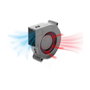 DeLOCK Ventilador radial 12V CC 75x75x25mm 3 Pin