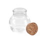 La Mediterranea Tarrito de Vidrio con Tapón de Corcho 85 ml (36 Unidades)bu