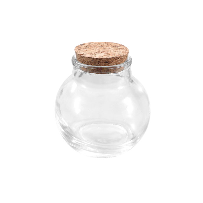La Mediterranea Tarrito de Vidrio con Tapón de Corcho 85 ml (36 Unidades)bu La Mediterranea Tarrito de Vidrio con Tapón de Corcho 85 ml (36 Unidades)bu